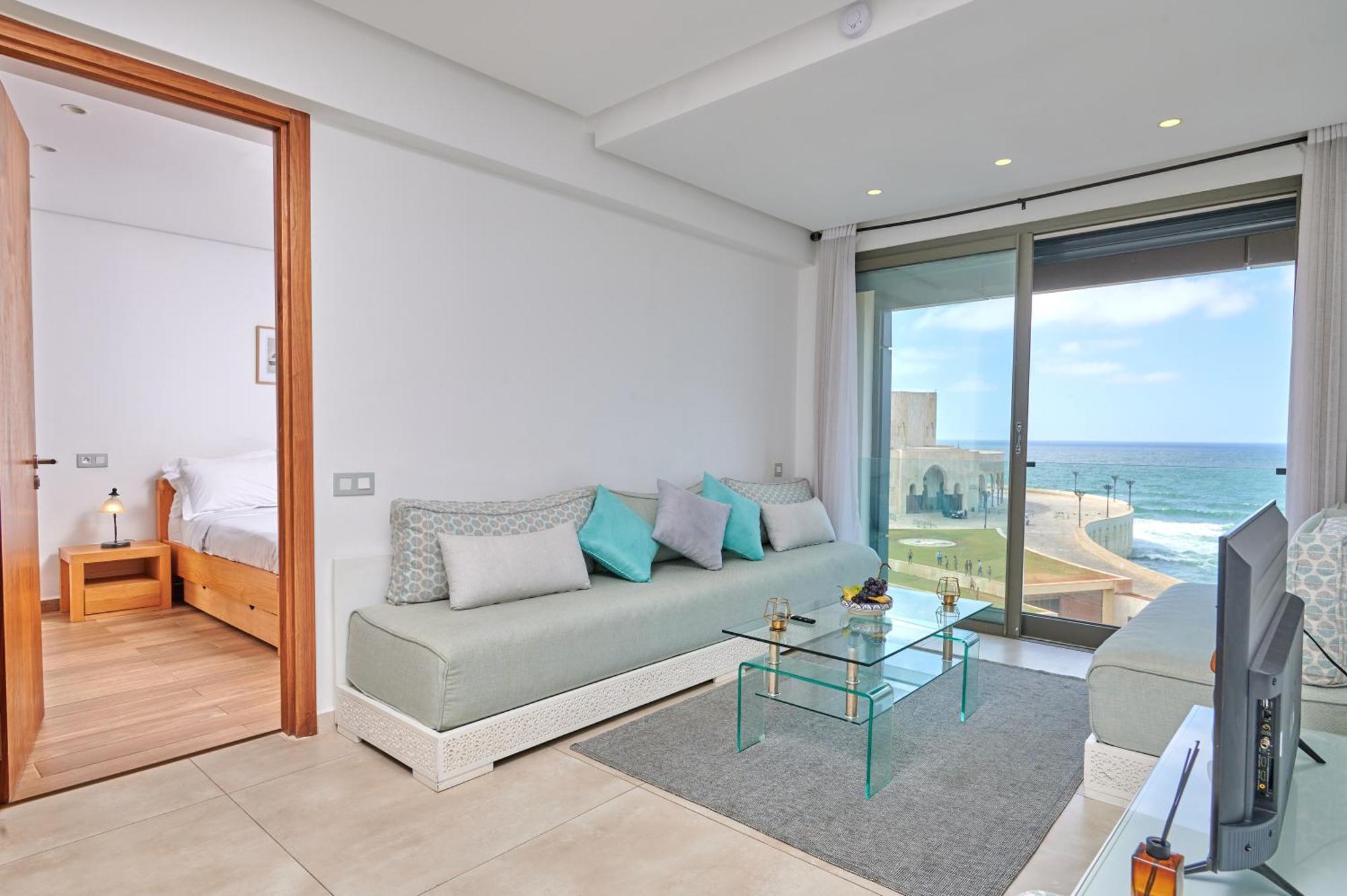 Apartamento Sea View B23 - Mosquée Hassan II - By Casakhemsa Casa Blanca Exterior foto