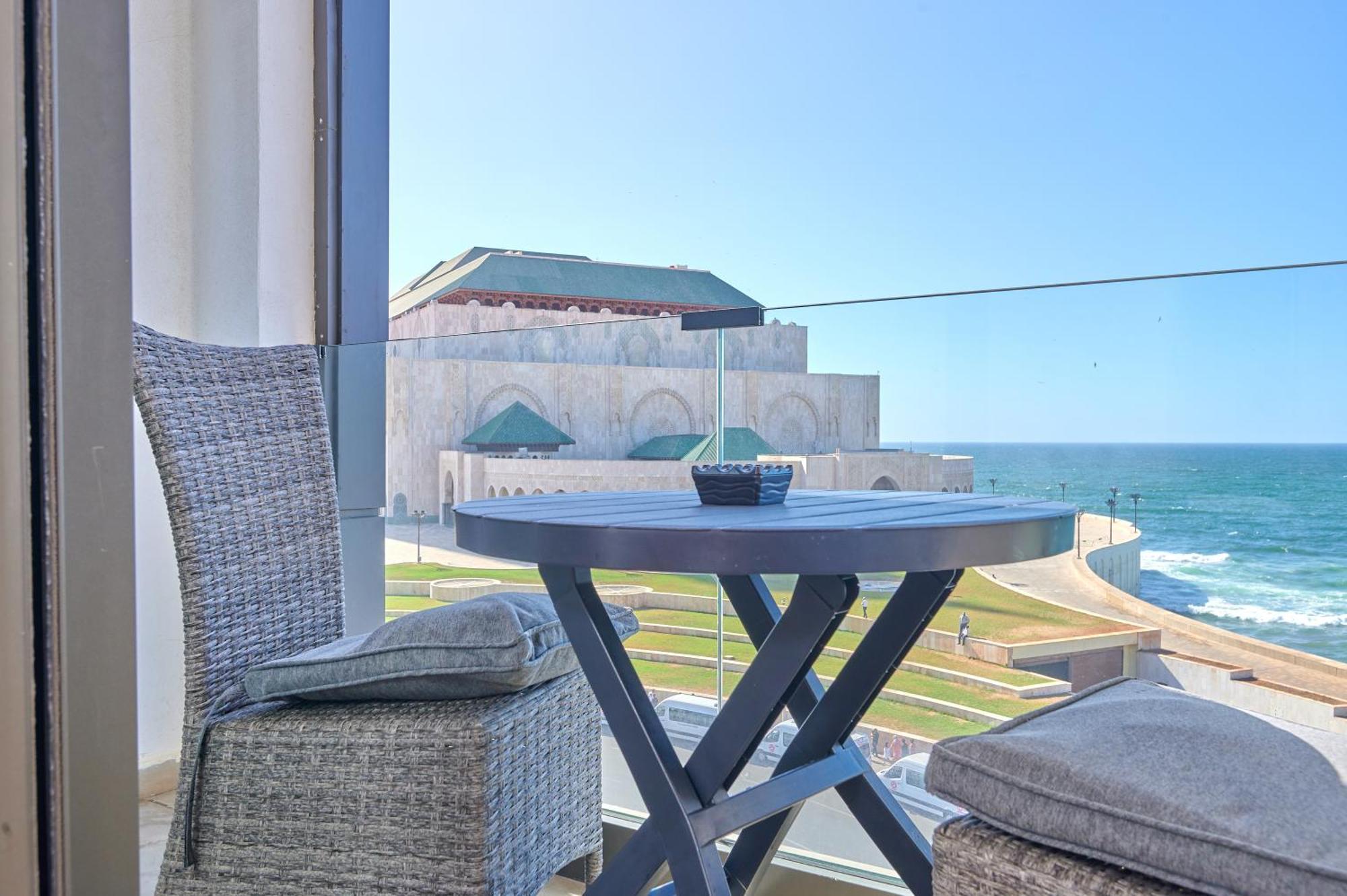 Apartamento Sea View B23 - Mosquée Hassan II - By Casakhemsa Casa Blanca Exterior foto